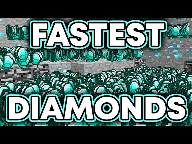 Find Diamonds in Minecraft FAST - BEST TUTORIAL