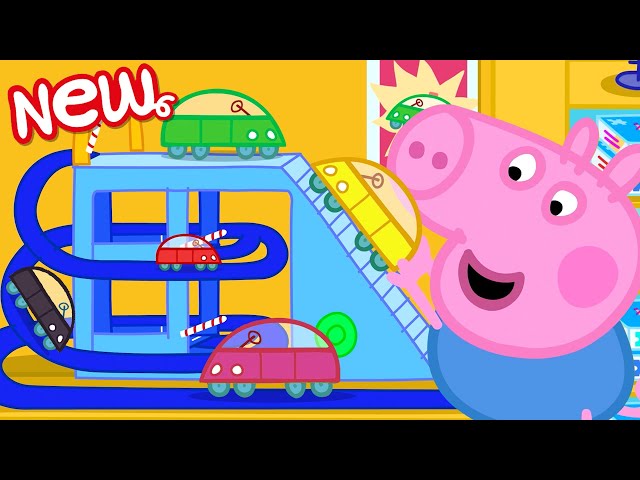 Peppa Pig Tales 🚗 George Loves The Toy Car Park 🅿️ Peppa Pig Episodes