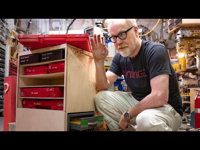 Adam Savage's Pin Gauge Collection Goes Metric!