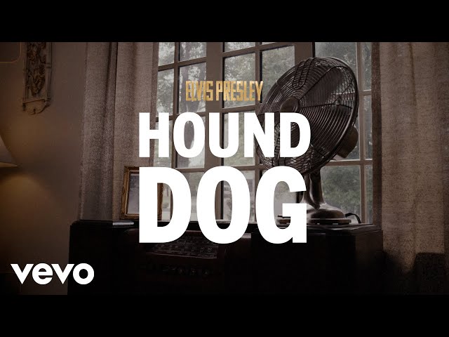 Elvis Presley - Hound Dog playing from outside Elvis' childhood bedroom