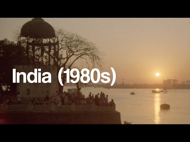 1980s Bombay, Mumbai, Kolkata, India in HD from 35mm