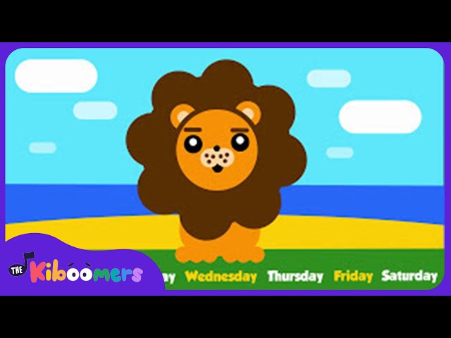 7 Days of the Week Song - The Kiboomers Preschool Songs & Nursery Rhymes for Circle Time