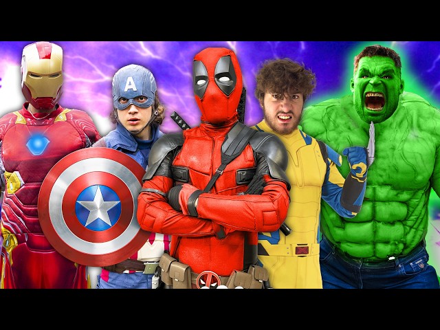 Deadpool & Wolverine VS The Avengers!