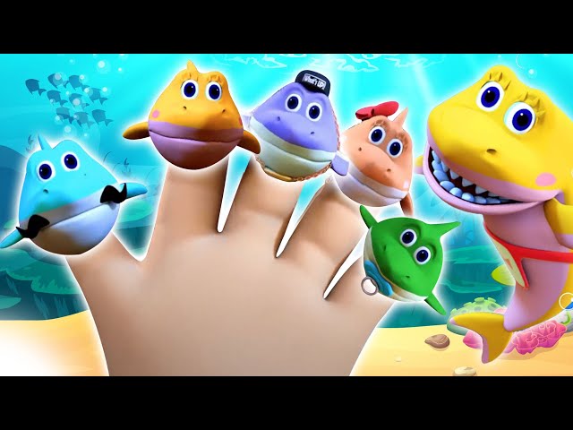 Baby Shark - Learn Numbers | Finger Family Song and Nursery Rhymes for Kids on HooplaKidz