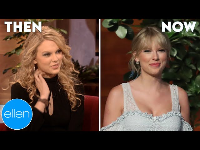 Then and Now: Taylor Swift’s First and Last Appearances on 'The Ellen Show'