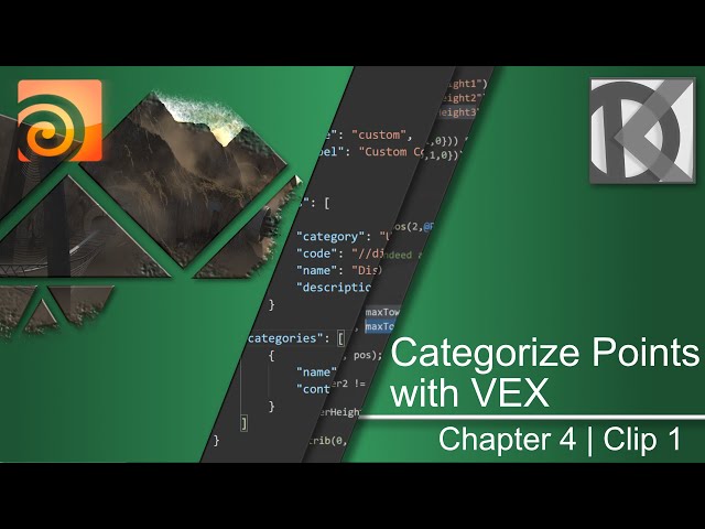 Categorize Points with VEX | Houdini Railsystem | Chapter 4 - Clip1