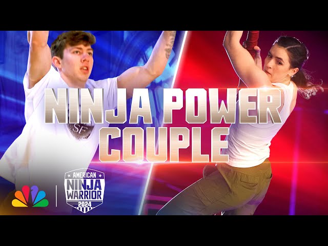 LEAK: Ninja Power Couple Gets Super Speedy Buzzer | American Ninja Warrior Couples Championship