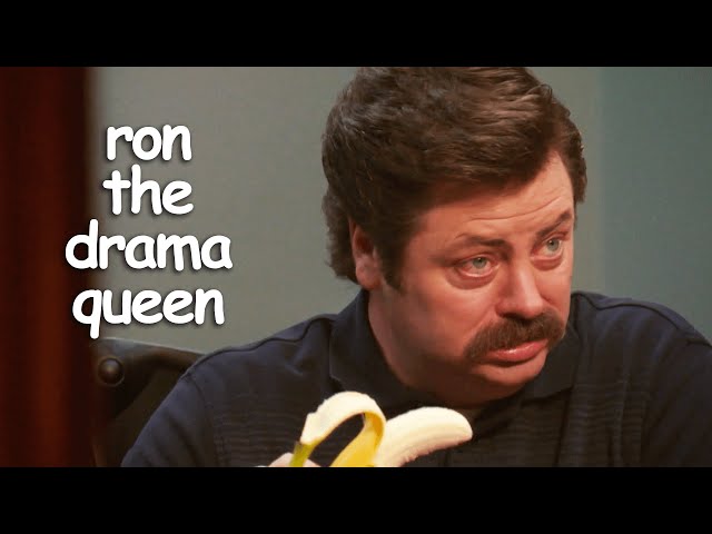 ron swanson being overdramatic for 10 minutes 15 seconds | Parks and Recreation | Comedy Bites