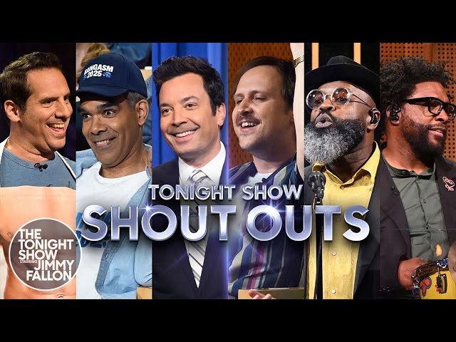 Tonight Show Shoutouts: The Pope, Movie Sequels | The Tonight Show Starring Jimmy Fallon