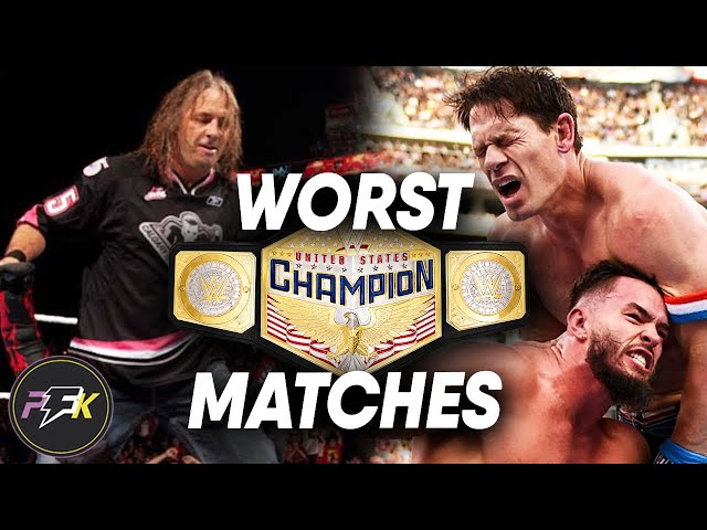 10 Worst WWE United States Championship Matches Ever | partsFUNknown