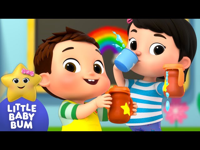 Baby's First Sippy Cup ⭐ Baby Max Learning Time! LittleBabyBum - Nursery Rhymes | LBB