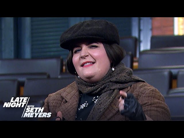 Aidy Bryant Takes Questions from the Late Night Audience