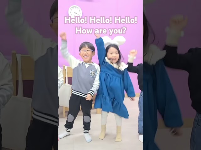 Hello, How are you? / Singing Songs /Super Simple Learning/ Young EFL learners/ Kindergarten class