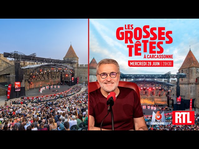 Les Grosses Têtes à Carcassonne - Festival de Carcassonne 2023