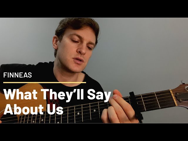 Finneas - What They'll Say About Us (Acoustic Cover by Chris Zurich)