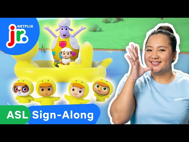 Five Little Ducklings 🐥 ASL Sign-Along Songs for Kids | Little Baby Bum: Music Time | Netflix Jr