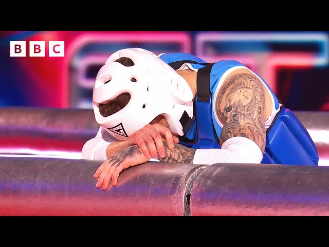 Most Epic Comeback After A Brutal Knee Injury | Gladiators - BBC