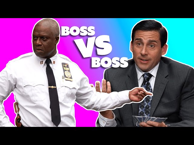 Captain Holt VS Michael Scott: The Great Comedy Boss-Off | Comedy Bites