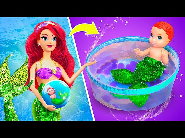 The Little Mermaid Ariel / 30 DIYs for Dolls