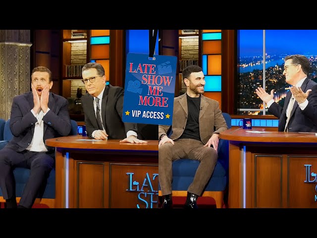 Late Show Me More: Backstage with Jason Segel & Brett Goldstein!