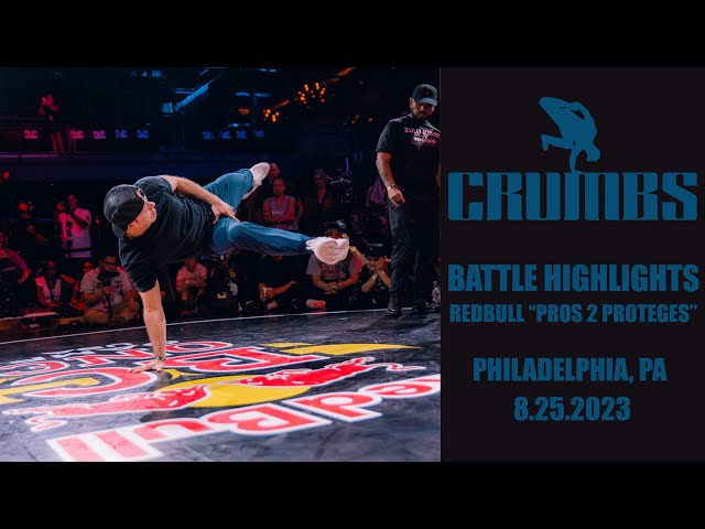 Breaking Battle Highlights | RedBull BC One National Finals 2v2 | Philadelphia 2023 | Bboy Crumbs