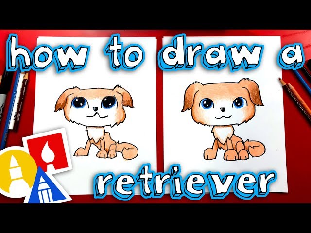 How To Draw Littlest Pet Shop - Golden Retriever