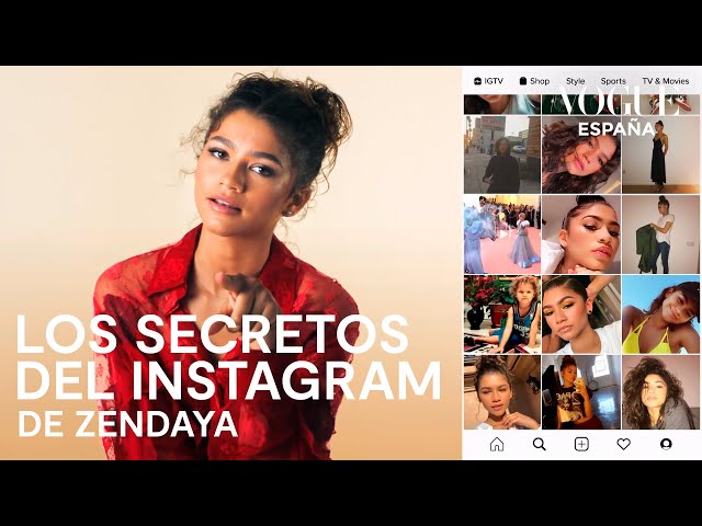 Zendaya: los secretos de su Instagram | VOGUE España