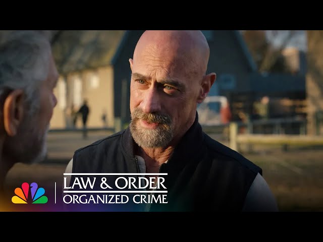 Stabler Goes Undercover As a Veteran to Find Heroin | Law & Order: Organized Crime | NBC