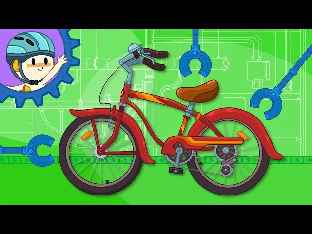 Bicycle Assembly at Finley’s Factory | Cartoon for Children