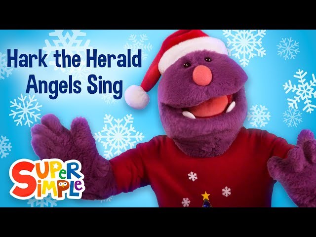 Hark! The Herald Angels Sing | Christmas carols with Milo the Monster