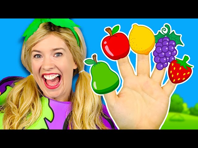 Fruit Finger Family 🍎🍇🍌 Kids Nursery Rhymes