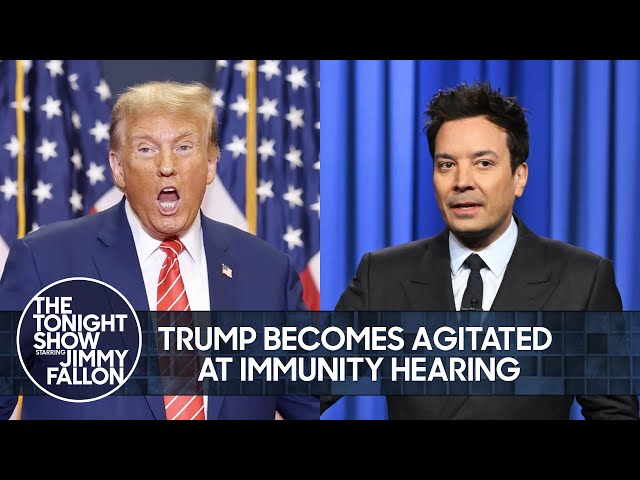 Trump Becomes Agitated at Presidential Immunity Hearing, Judges Skeptical of His Claim