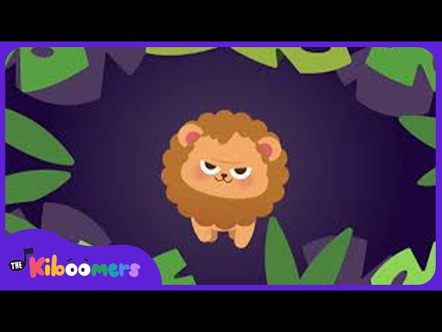Walking in the Jungle - The Kiboomers Preschool Songs & Nursery Rhymes With Animals Sounds