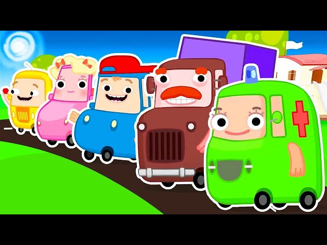 Full episodes of the Wheelzy Family cartoon for kids! Learn colors & funny cartoons for kids.