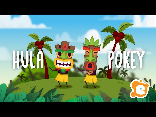 HULA POKEY | Hawaiian Hokey Pokey | ELF Learning