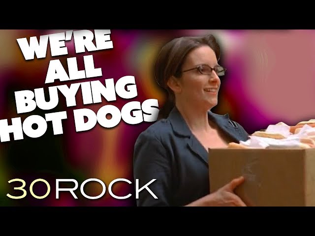 Liz Lemon Is Buying All The Hot Dogs | 30 Rock | Comedy Bites