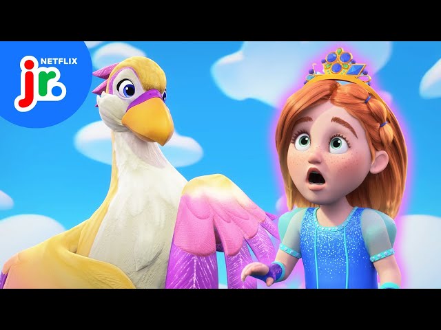 Mountain Chase for the Crystal Key! 🔑 Princess Power | Netflix Jr