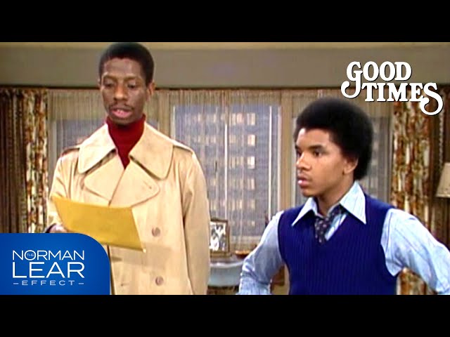 Good Times | Michael Is Tired Of J.J. Being Strict | The Norman Lear Effect