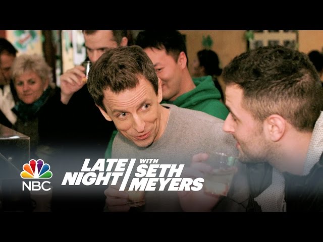 Seth Gets Drunk on St. Patrick's Day - Late Night with Seth Meyers