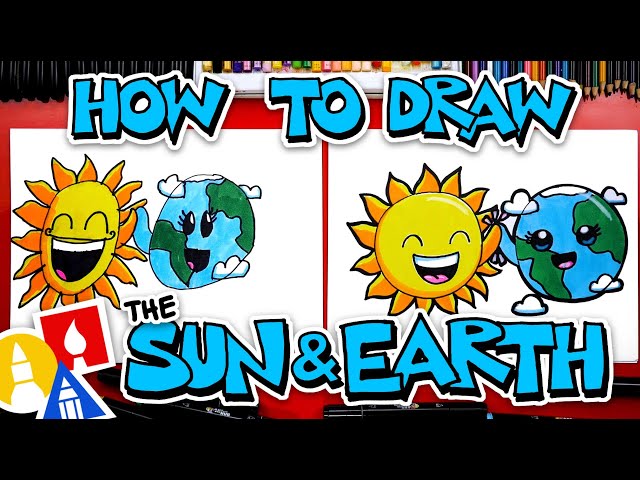 How To Draw Earth And Sun High-Five