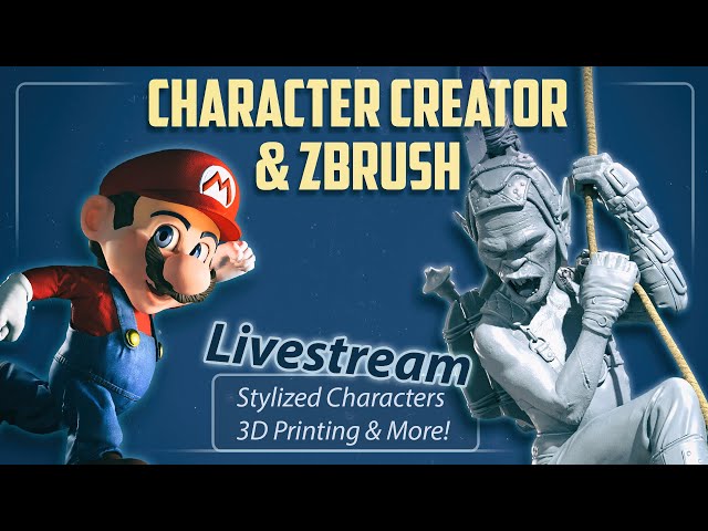 Character Creator and 3D Printing, Stylized Models, Expression Wrinkles, Swapping Clothing & More!