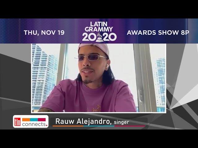 Rauw Alejandro talks Best New Artist Latin GRAMMY Nomination | TLN Connects
