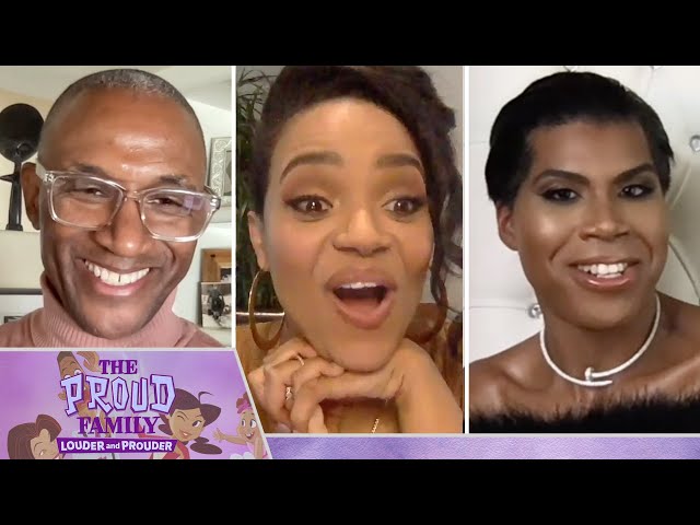 "The Proud Family: Louder And Prouder" Cast Finds Out Which Characters They Really Are