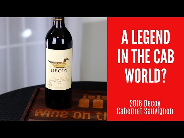 2016 Decoy Cabernet Sauvignon Wine Review