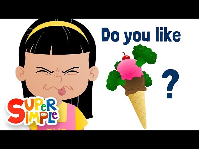 Do You Like Broccoli Ice Cream? | Food Song for Kids! | Super Simple Songs