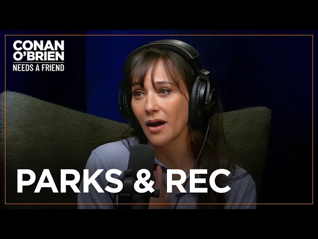 Rashida Jones On The Renaissance Of “Parks and Recreation” | Conan O'Brien Needs A Friend