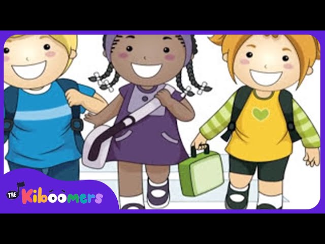 This Is The Way We Go To School - The Kiboomers Preschool Songs & Nursery Rhymes