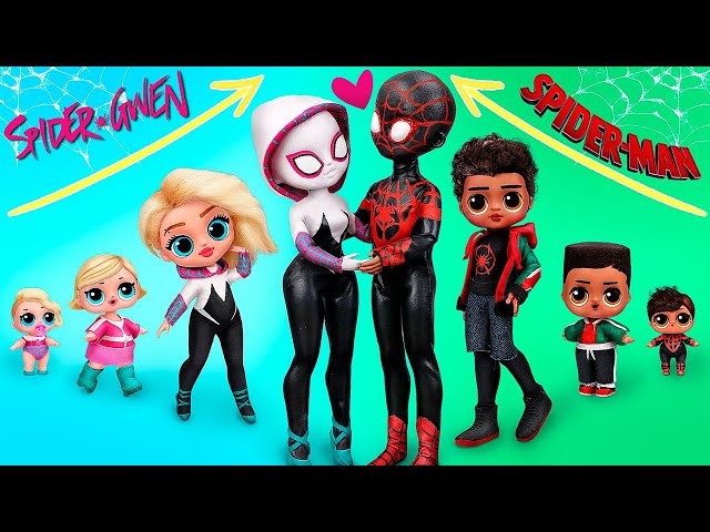 Growing Up in Spider-Verse! 30 DIYs for LOL Surprise