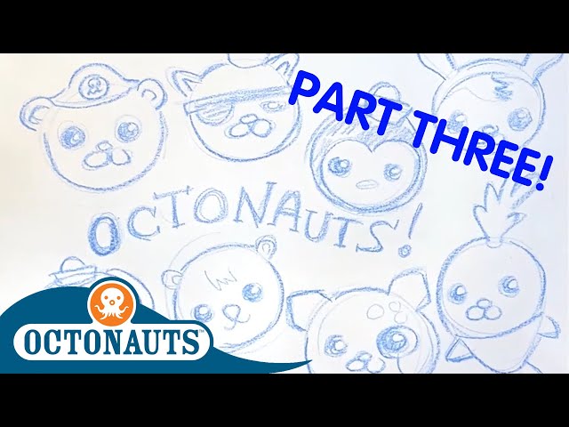 Learn to Draw the Octonauts this #Summer - Part 3 (Inkling, Tunip and the Octopod)