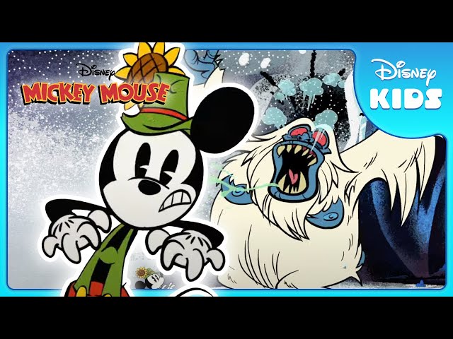 Monster Chase on the Mountain! 🏔️ | Mickey Mouse | Disney Kids